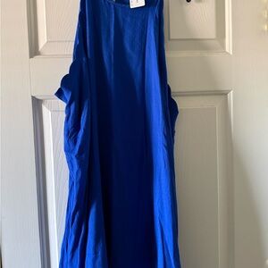 Torrid Cobalt Blue Sleeveless Tank